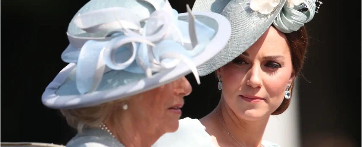 Revelan fuerte encontrón entre Camilla Parker y Kate Middleton