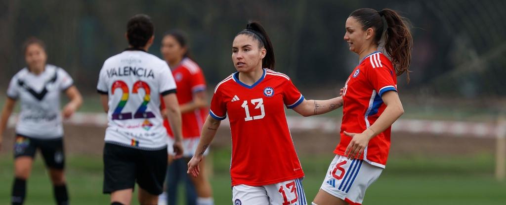 La Roja Femenina cierra su microciclo de trabajo con goleada sobre Santiago Morning