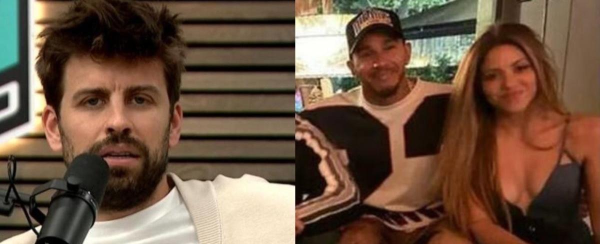 "Ya está": La incómoda reacción de Piqué cuando le nombraron a Lewis Hamilton