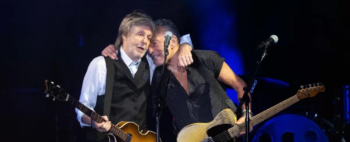 "Nos arruinó a todos": Paul McCartney carga contra Bruce Springsteen por evolución de los conciertos