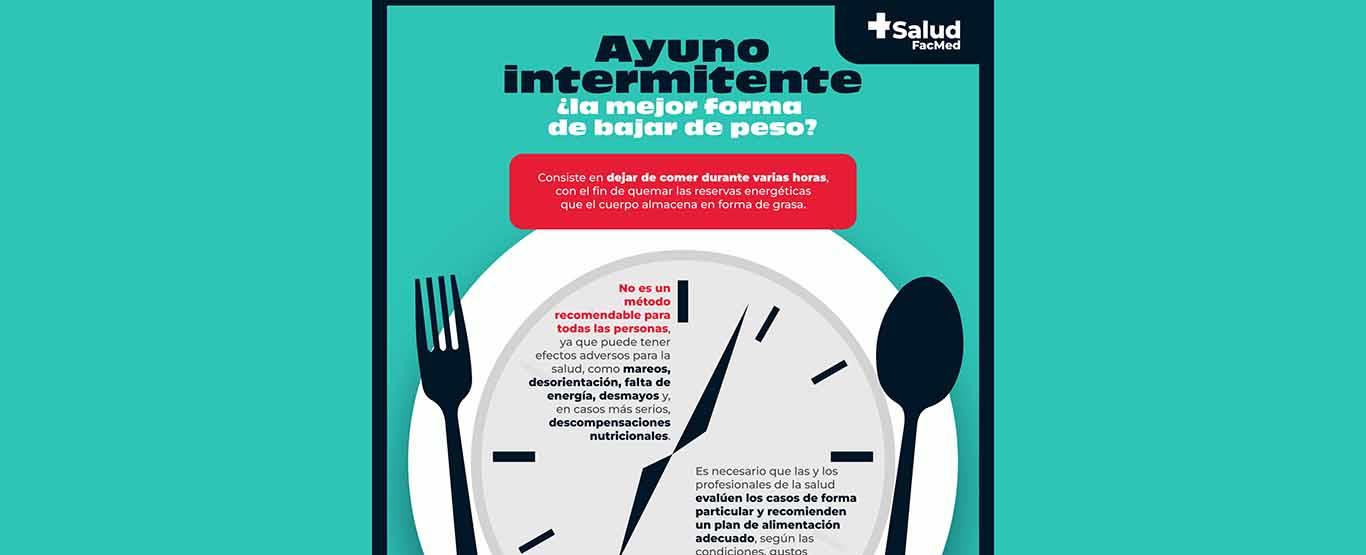 El ayuno intermitente, ¿la mejor forma de bajar de peso? - UNAM Global