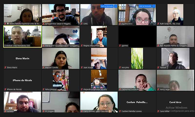 Servicio de Salud O’Higgins aborda Lista de Espera No GES y estrategia de contactabilidad
