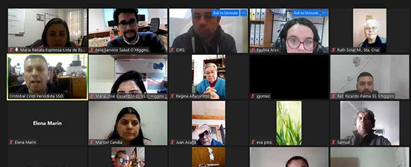 Servicio de Salud O’Higgins aborda Lista de Espera No GES y estrategia de contactabilidad