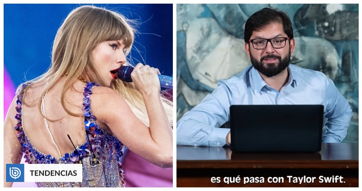 Presidente Boric y ausencia de Chile en gira de Taylor Swift: "Le escribí hace poco"