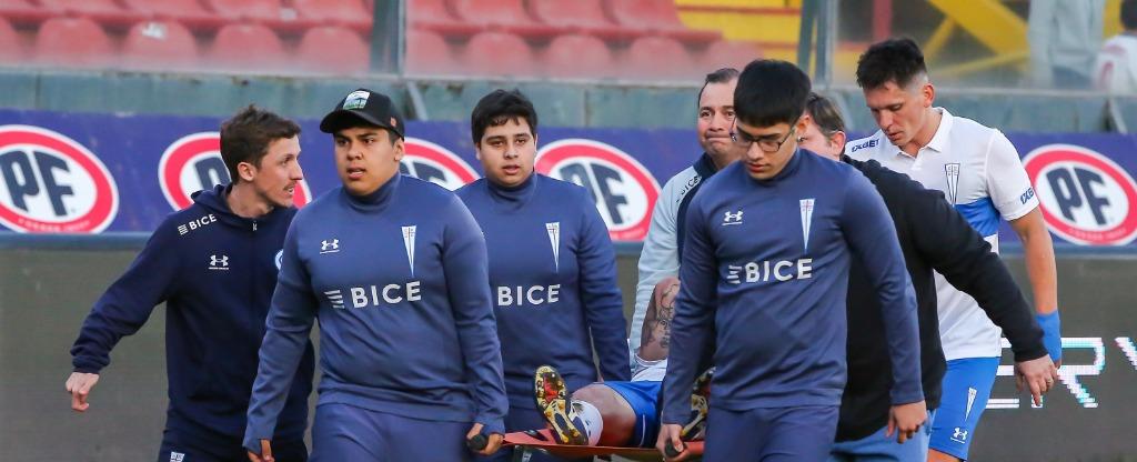 Imágenes sensibles: Eugenio Mena sufre gravísima lesión y enciende todas las alarmas en la UC y La Roja