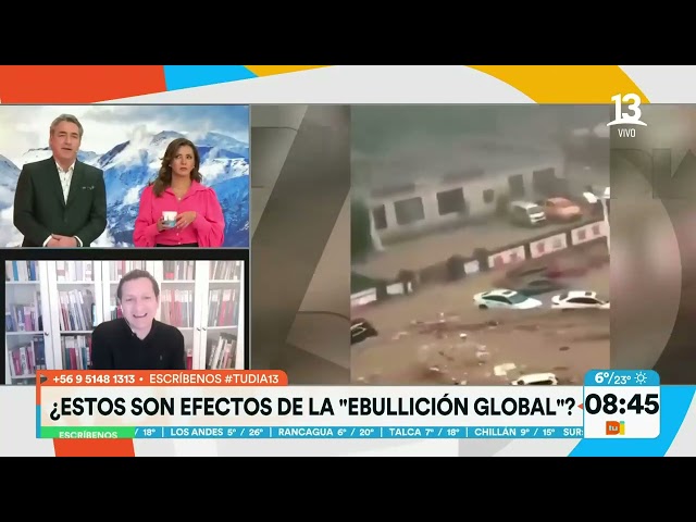 Calentamiento global: Climatólogo explica fenómeno. Tu Día, Canal 13