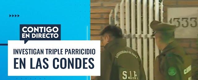 "SALUD MENTAL": Investigan causas que motivaron parricidio en Las Condes - Contigo en Directo