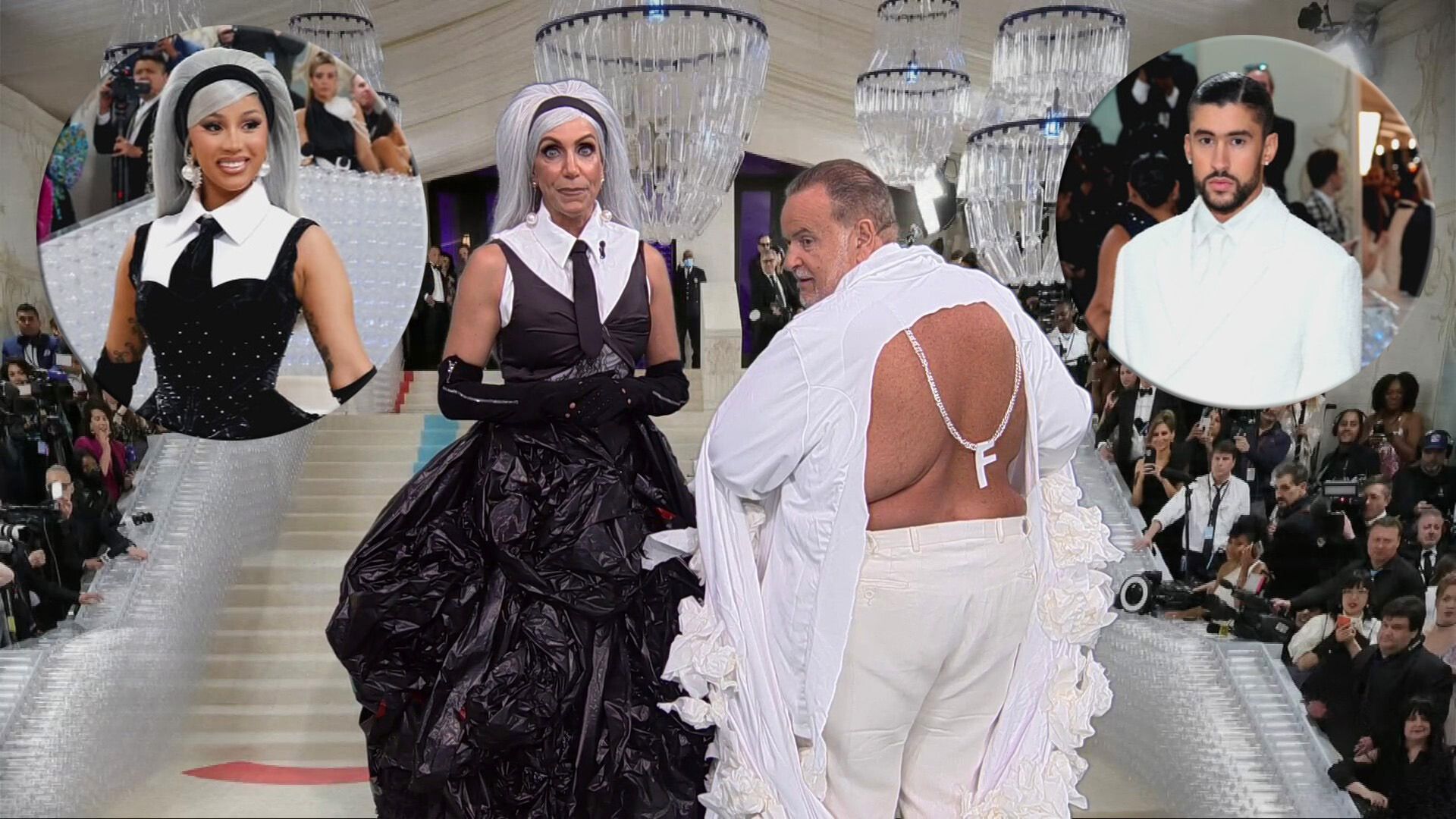 Lili y Raúl no se quedaron atrás: hicieron su propio Met Gala al estilo de Cardi B y Bad Bunny