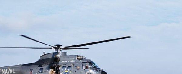 Comandante de Operaciones Navales revista al “SOTF Centro” en el marco del ejercicio conjunto combinado “Estrella Austral”