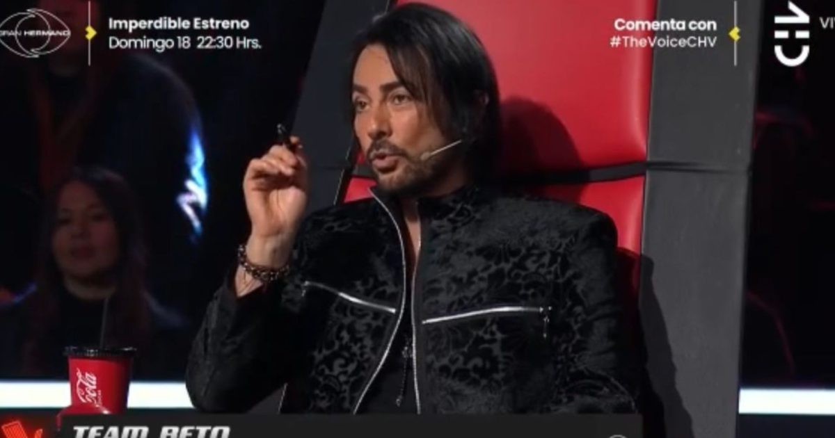 Beto Cuevas cuestionó a la producción de The Voice Chile: "La idea de este concurso es que ustedes se sientan cómodos..."