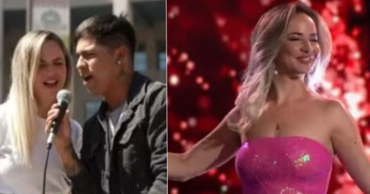 Soprano del Paseo Peatonal de Concepción brilla en The Voice: Su amigo Jordan la acompañó