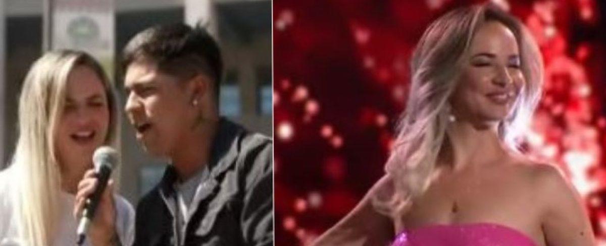 Soprano del Paseo Peatonal de Concepción brilla en The Voice: Su amigo Jordan la acompañó