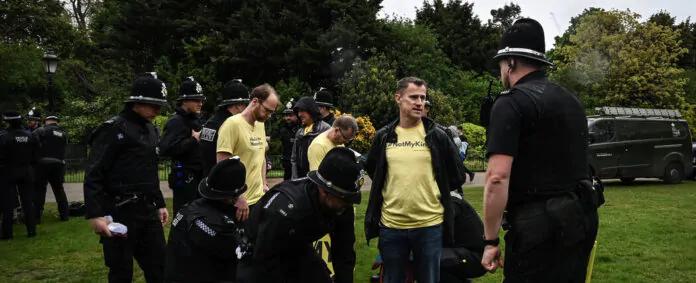 Sunak defiende actuar de la Policía tras arresto de decenas de manifestantes durante la coronación - El Periodista