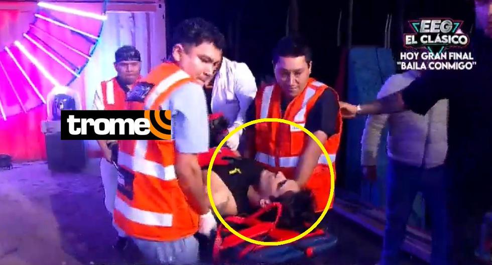 EEG: Israel Dreyfus sufre descompensación EN VIVO y es retirado del set en camilla | Esto es guerra | VIDEO | Farándula | trcm