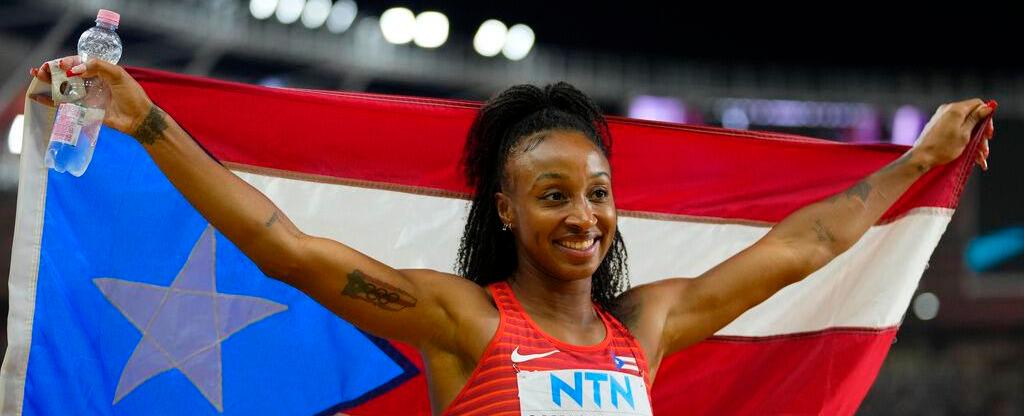 Jasmine Camacho-Quinn no podrá correr en una parada de la Liga Diamante por influenza