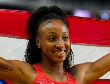 Jasmine Camacho-Quinn no podrá correr en una parada de la Liga Diamante por influenza