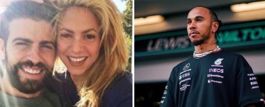 Critican a Shakira por su relación con Lewis Hamilton: ”no esperó el año de luto”