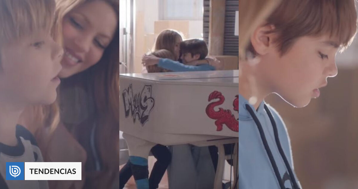 La especial colaboración de Milán y Sasha con Shakira: madre e hijos cantan emotiva canción