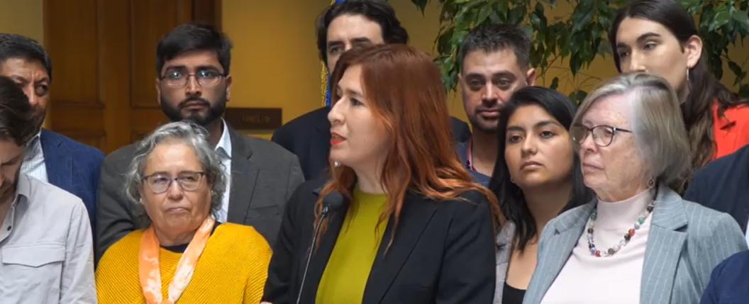 La diputada Catalina Pérez brindó su más absoluto respaldo a la ministra Carolina Toha. #Antofagasta #Calama #Taltal #Tocopilla #Mejillones