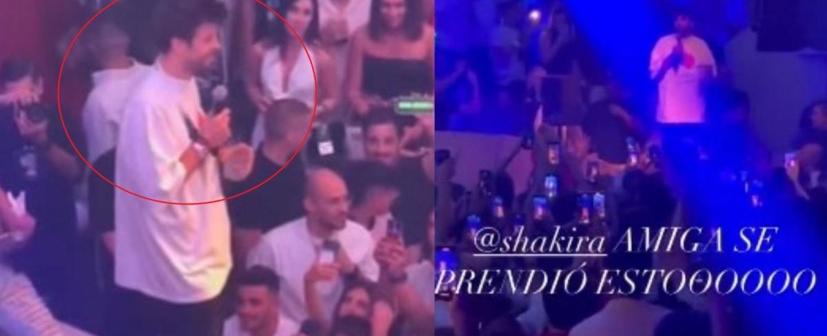 "No son nadie": Así reaccionó Gerard Piqué ante toda una discoteque que lo molestaba con Shakira