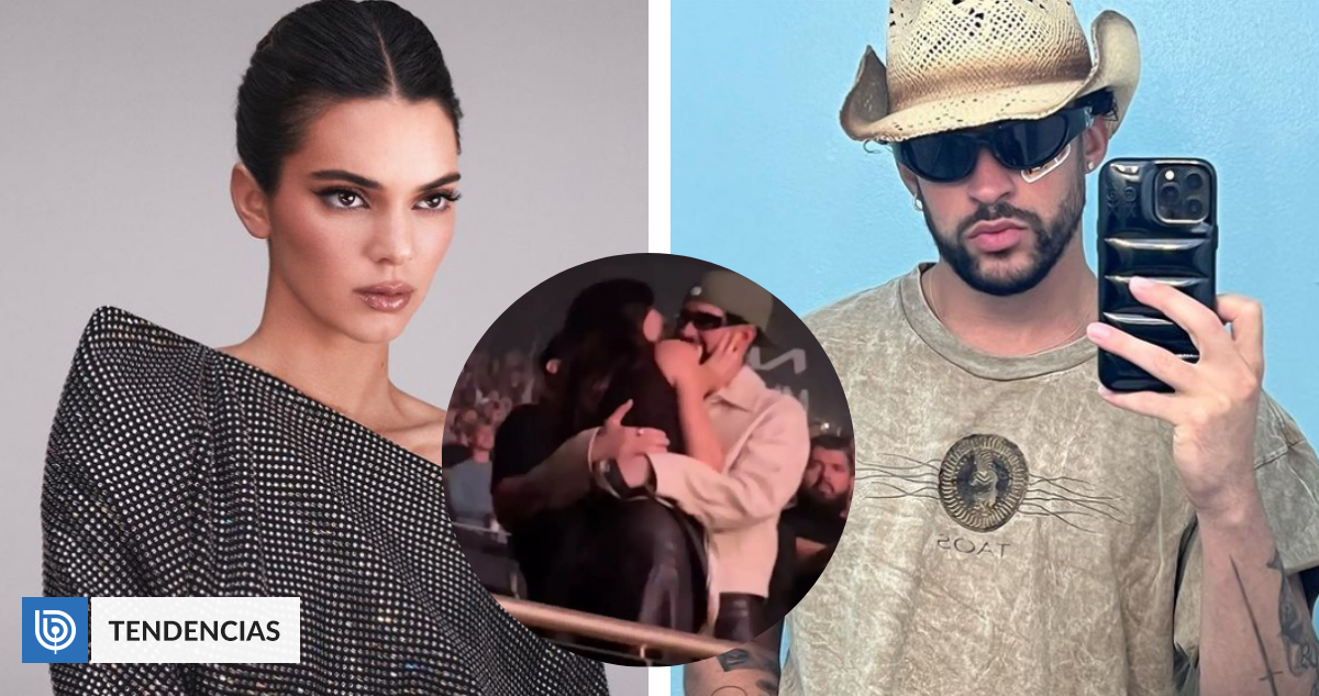 Love is in the air: Captan a Kendall Jenner y Bad Bunny en romántico momento