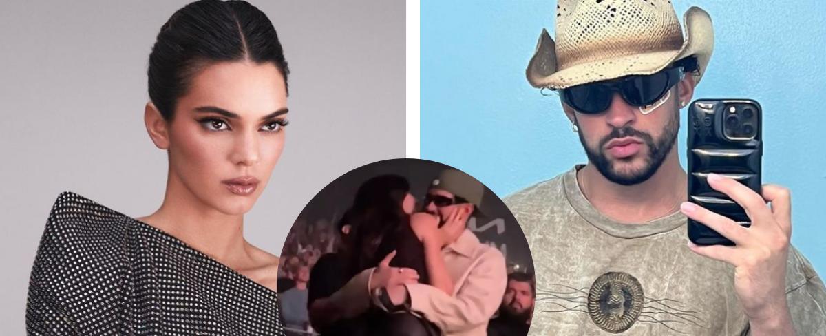 Love is in the air: Captan a Kendall Jenner y Bad Bunny en romántico momento