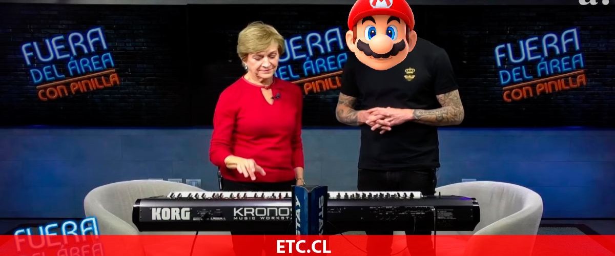 Evelyn Matthei sorprendió a todos tocando la canción de Mario Bros en piano