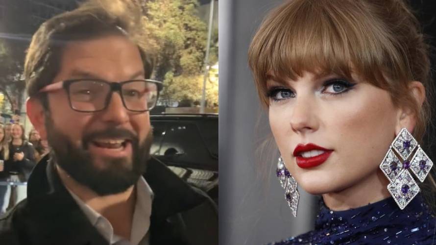 Presidente Boric aseguró que ”escribió” a Taylor Swift para que llegue a Chile