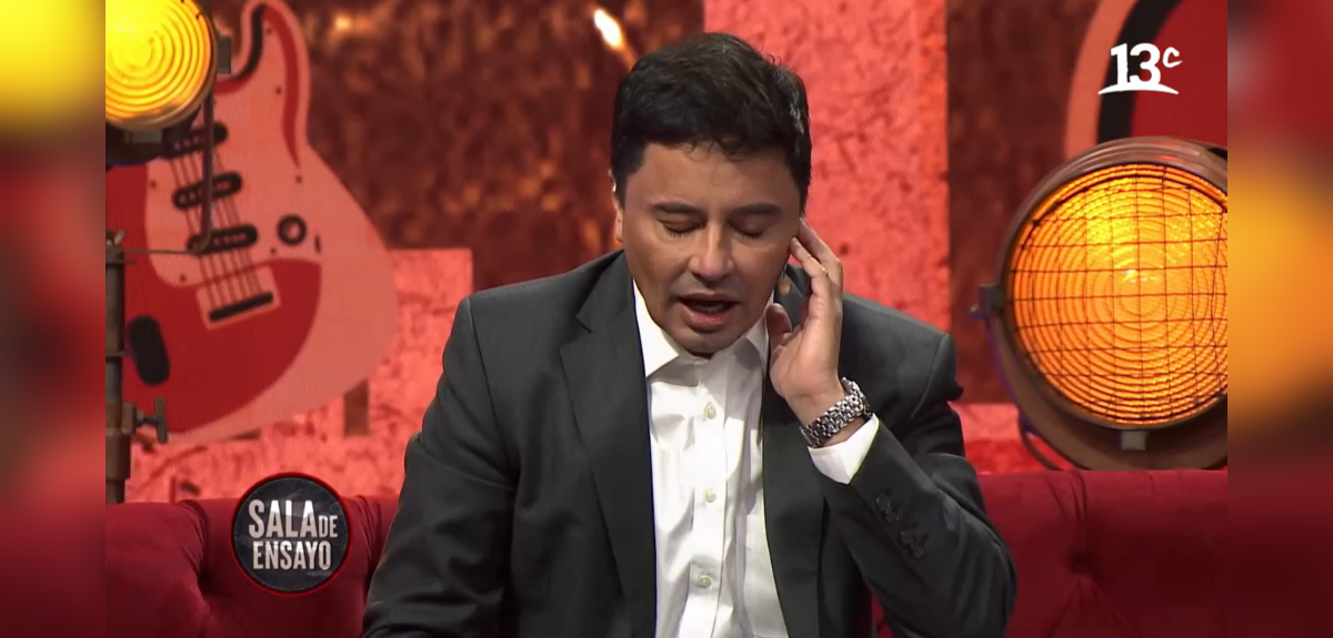 Rodolfo Carter protagonizó llamativo momento en 'Sala de ensayo'