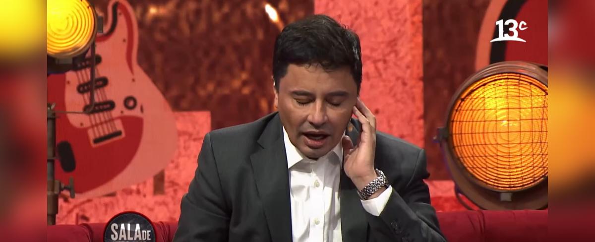 Rodolfo Carter protagonizó llamativo momento en 'Sala de ensayo'