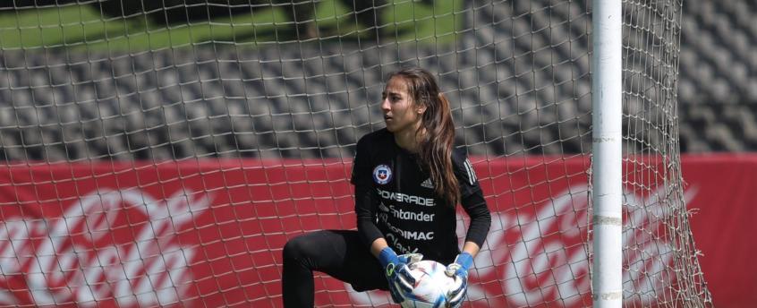 Antonia Canales se sumó al microciclo de la Roja Femenina