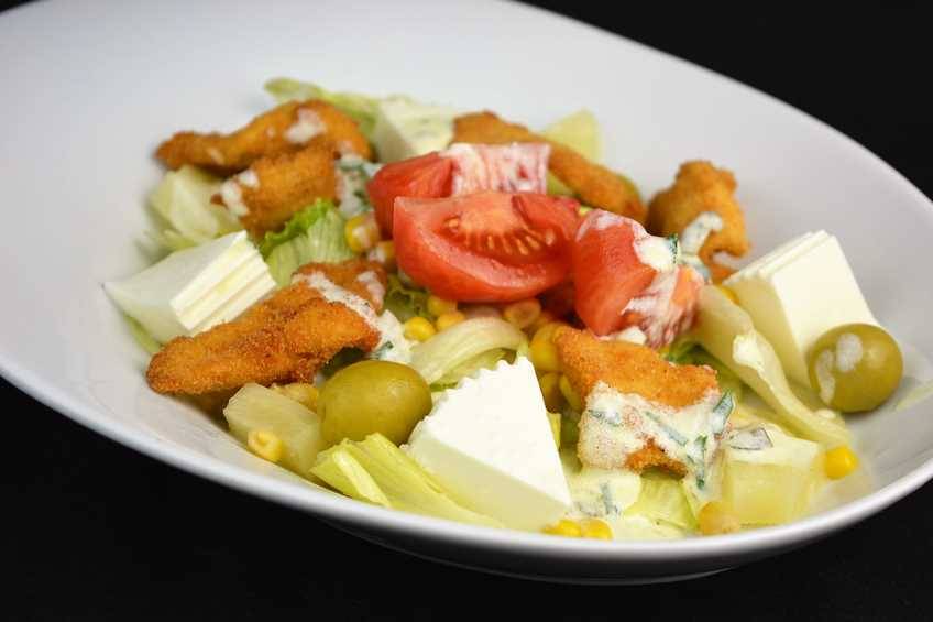 Ensalada con salsa de yogur 1 receta de Cocina familiar