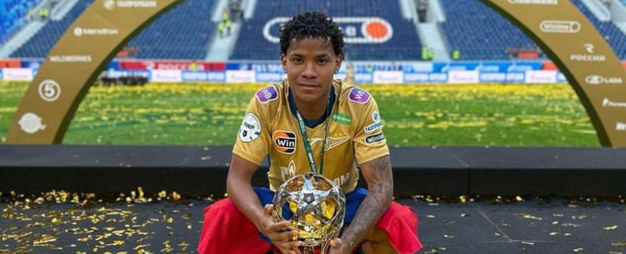 Wilmar Barrios, campeón de la Supercopa de Rusia: ya son 13 títulos en su carrera