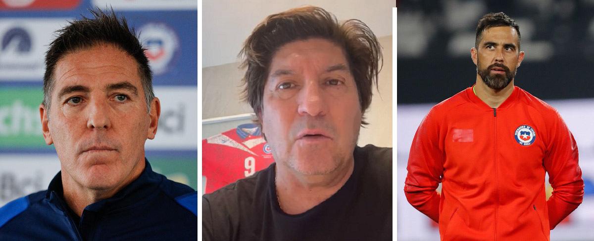 Iván Zamorano repasa a Berizzo por marginar a Claudio Bravo de La Roja
