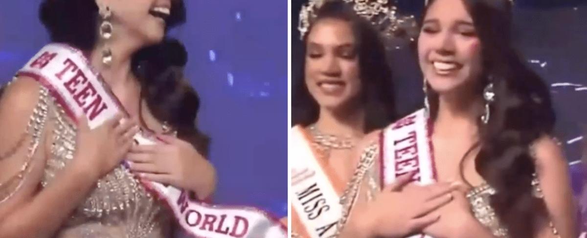 Carlos 'Tomate' Barraza: Gaela Barraza se quiebra tras ganar el certamen Miss Teen Model World 2023 | Coronación | Perú | Belleza | Concurso | Punta Cana | República Dominicana | Jessica Newton