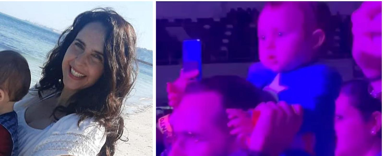 El bebé de Irán Castillo tiene un año y ya asiste a sus conciertos: así fue captado