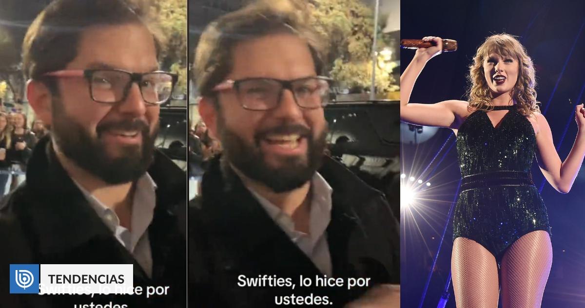Fan de Taylor Swift pidió ayuda a Boric para que artista llegue a Chile: esto respondió el presidente