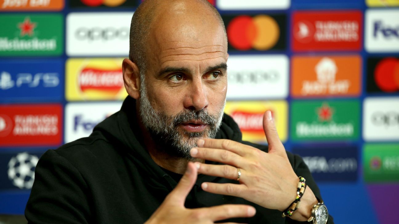 Guardiola: "El secreto de mi éxito es haber tenido a Messi y ahora a Haaland"