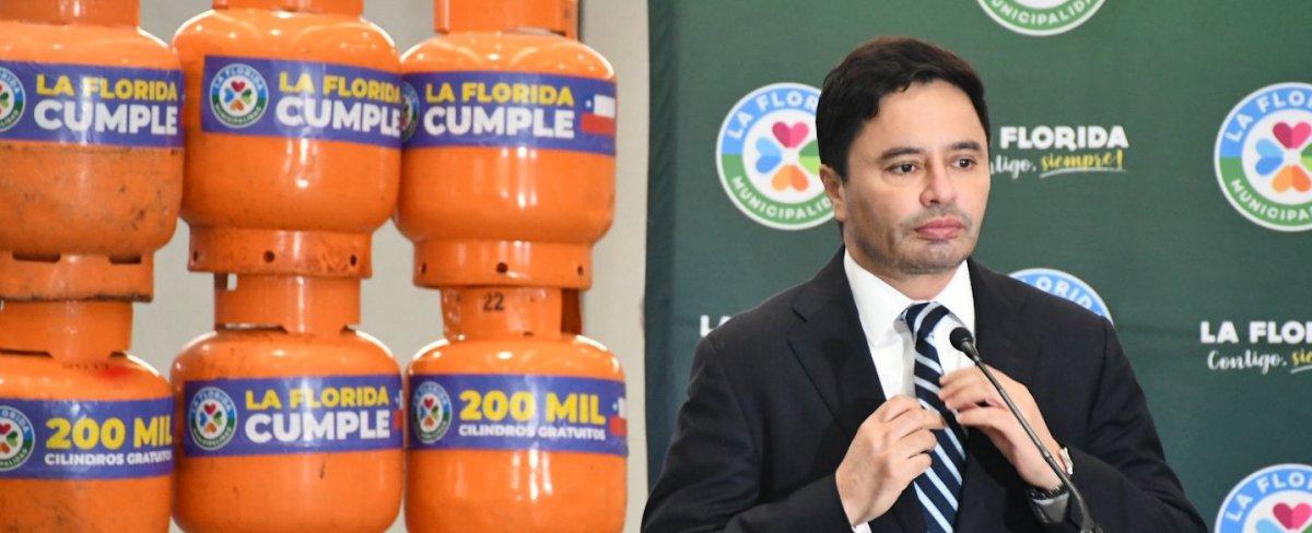 "La Florida cumple": Carter lidera entrega de 200 mil cilindros de gas gratis