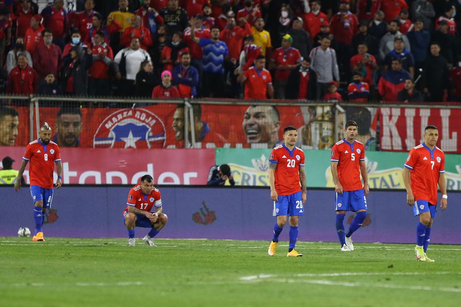 La Roja está en caída libre