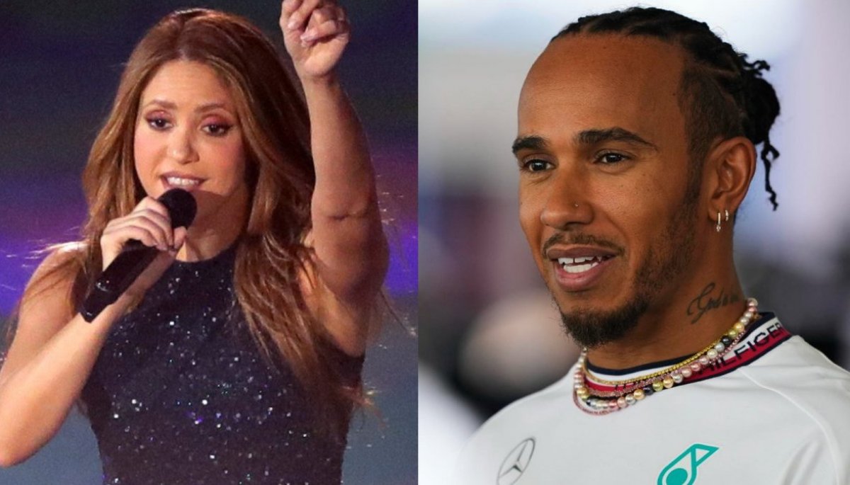 Prensa española confirma romance entre Shakira y Lewis Hamilton: "Se dieron hasta besos"