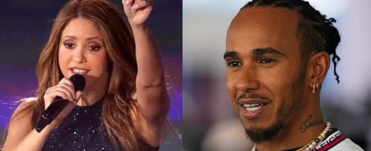 Prensa española confirma romance entre Shakira y Lewis Hamilton: "Se dieron hasta besos"