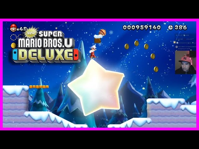 🔥 New Super Mario Bros. U Deluxe NIVEL : A VUELTAS CON LAS ESTRELLAS MOLINILLOS las 3 monedas