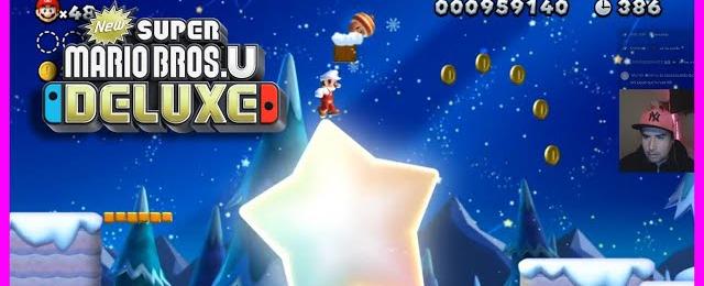 🔥 New Super Mario Bros. U Deluxe NIVEL : A VUELTAS CON LAS ESTRELLAS MOLINILLOS las 3 monedas