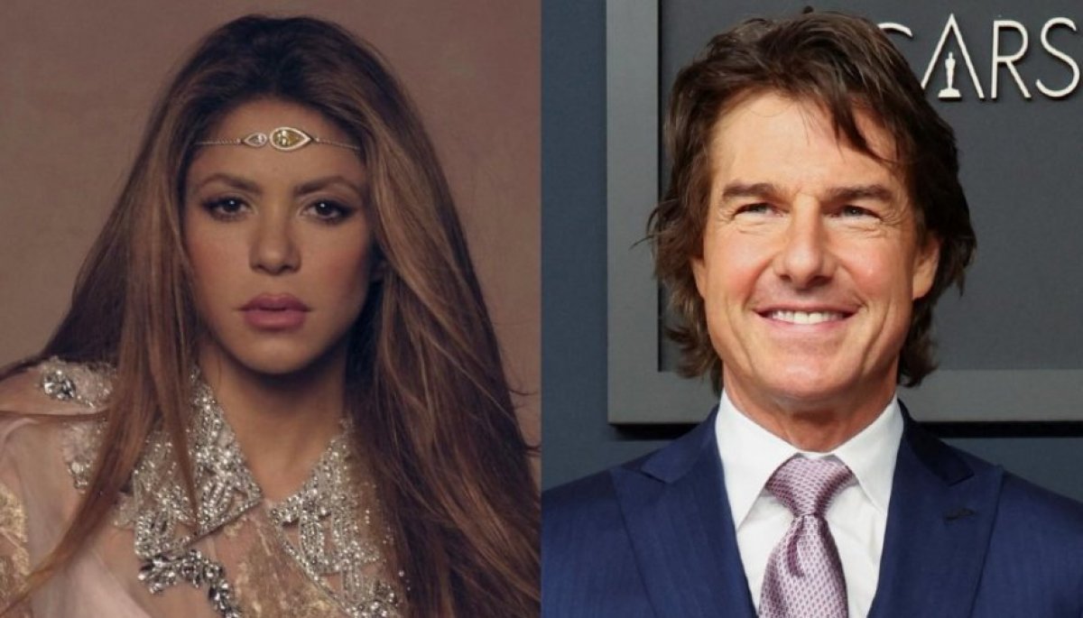 "Una misión imposible": Las imágenes de Shakira con Tom Cruise en el GP de Miami