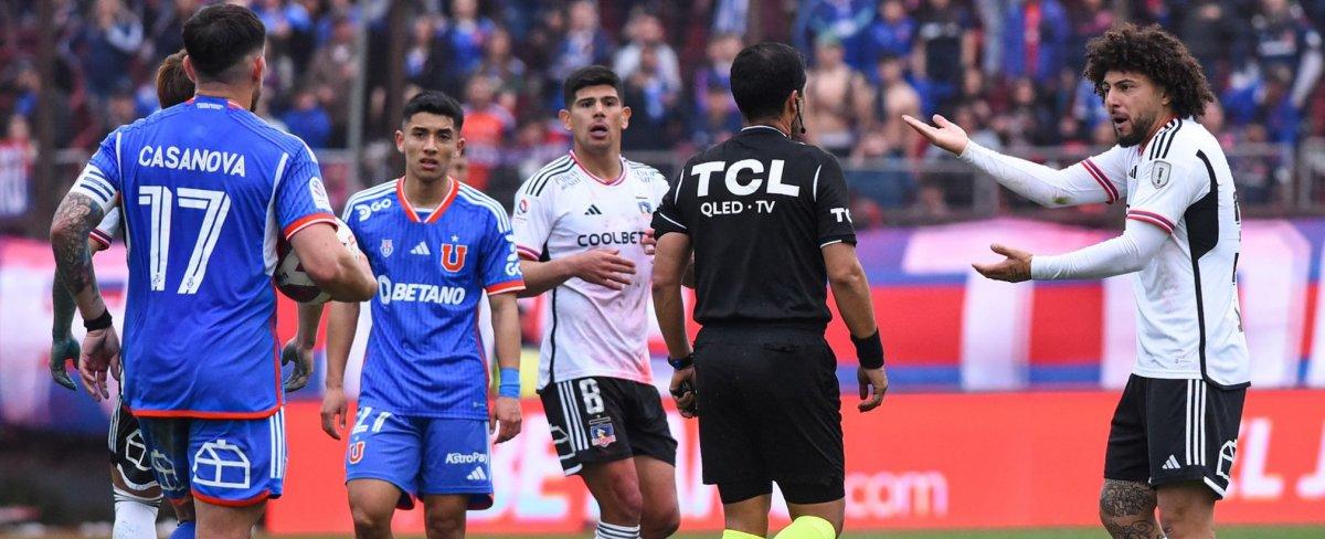 ¿Era roja? La polémica jugada que reclamó todo Colo Colo en el Superclásico