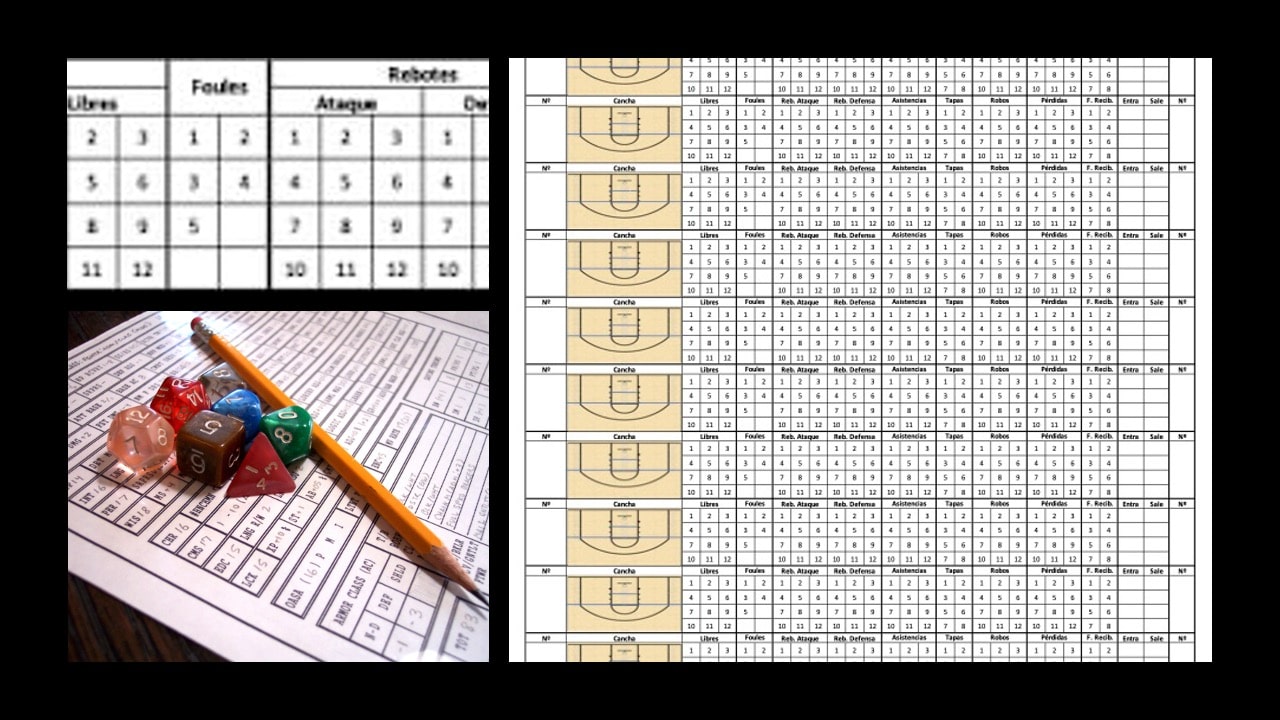 Planilla de estadisticas para descargar - Entrenador de Básquet