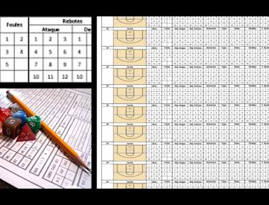 Planilla de estadisticas para descargar - Entrenador de Básquet