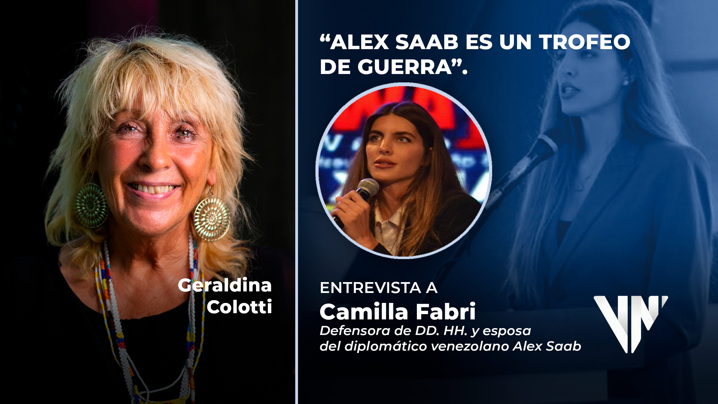 “Alex Saab es un trofeo de guerra”. Entrevista a Camilla Fabri, esposa del diplomático secuestrado | Por: Geraldina Colotti