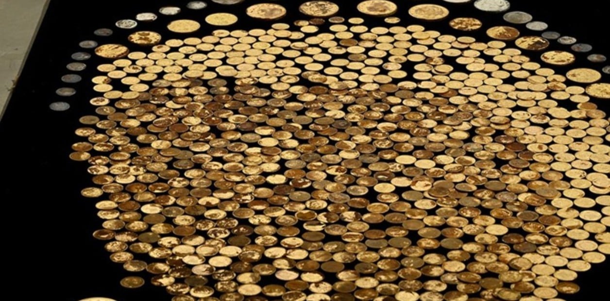 Encontró un tesoro de 700 monedas de oro de la Guerra Civil de EE.UU.